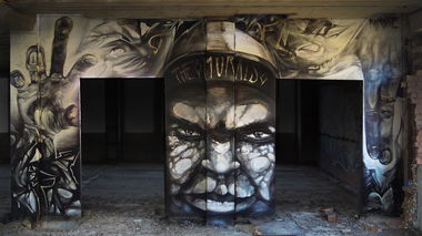 Graffiti Wall in Vladivostok - Photo by Rom - ARF (2013)