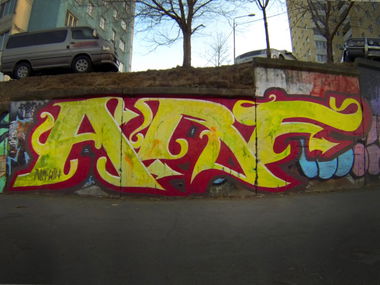 Graffiti Wall - Photo by Rom - Arf (2014)
