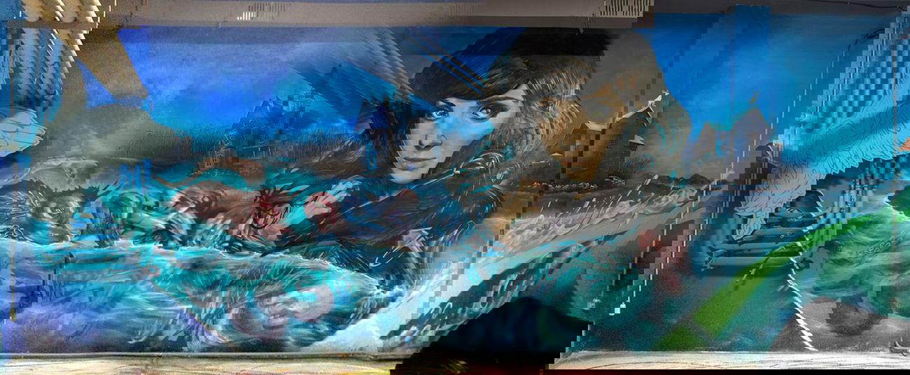 Graffiti Wall in Khabarovsk - Photo by Rom - Arf (2014)