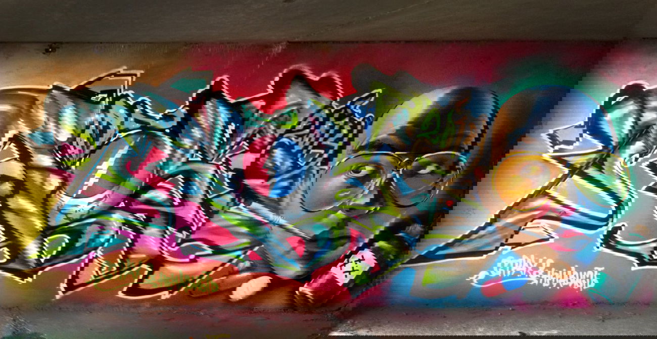 Graffiti Wall in Vladivostok - Photo by Rom - Arf (2014)