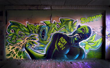 Graffiti Wall in Vladivostok - Photo by Rom - Arf (2014)