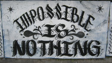 Graffiti Wall - Photo by RomaShoma - Impossible, is, NOTHING (2014)
