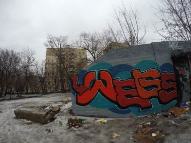 Graffiti Bombing - Photo by Romainz