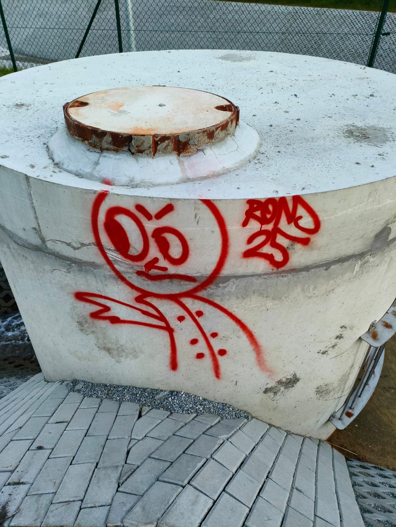 Graffiti Bombing - Photo by RomekOne