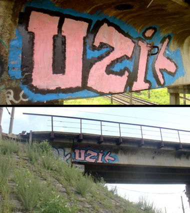 Graffiti Bombing - Photo by RomeoKnight