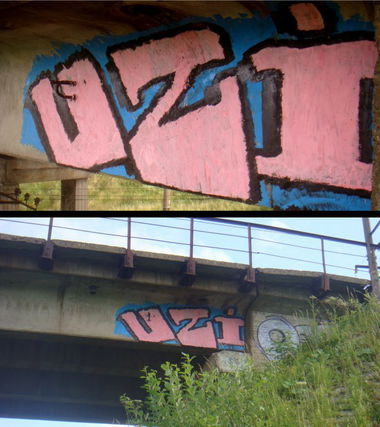 Graffiti Bombing - Photo by RomeoKnight