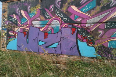 Graffiti Wall in Amsterdam - Photo by RomeoKnight (2014)