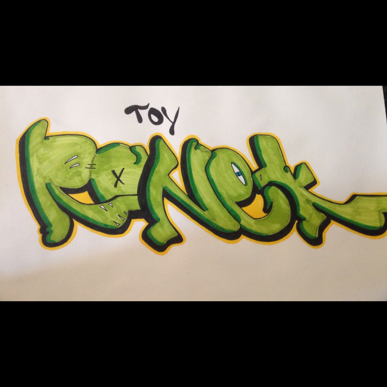 Graffiti Sketch - Photo by Ronek