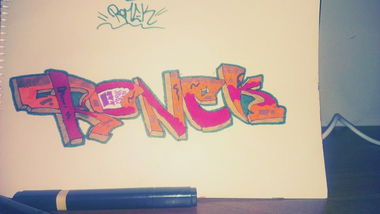Graffiti Sketch - Photo by Ronek322 - RONEK