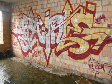 Graffiti Wall in Szczecin - Photo by Rones7