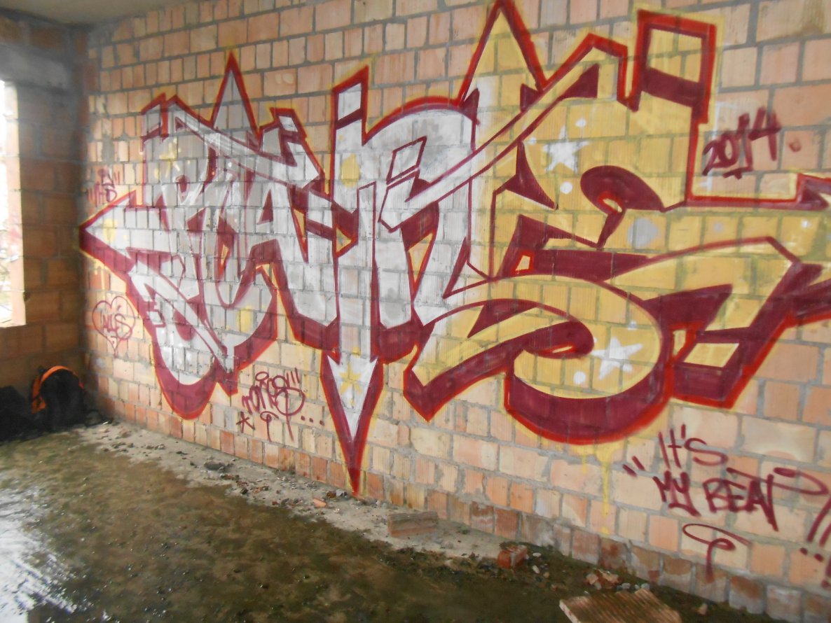 Graffiti Wall in Szczecin - Photo by Rones7