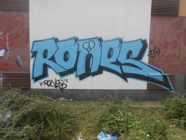Graffiti Wall in Szczecin - Photo by Rones7