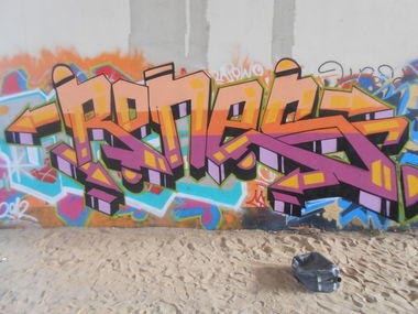 Graffiti Wall in Szczecin - Photo by Rones7