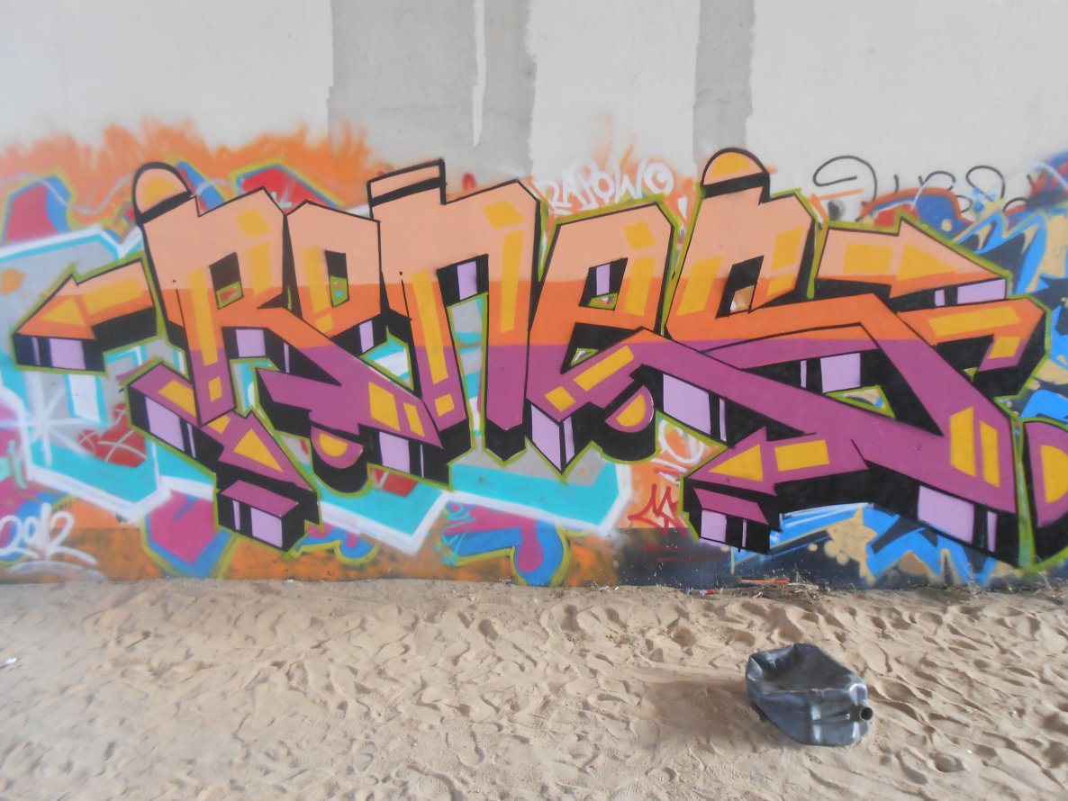 Graffiti Wall in Szczecin - Photo by Rones7