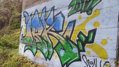 Graffiti Wall in Salzgitter - Photo by Ros41 - Irk (2011)