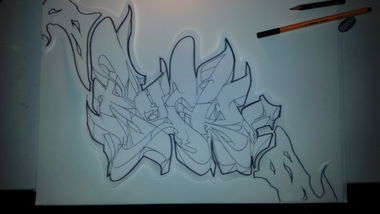 Graffiti Wall - Photo by Ros41 - Rock (2013)