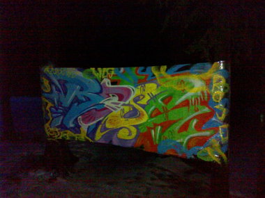 Graffiti Wall - Photo by RosErino