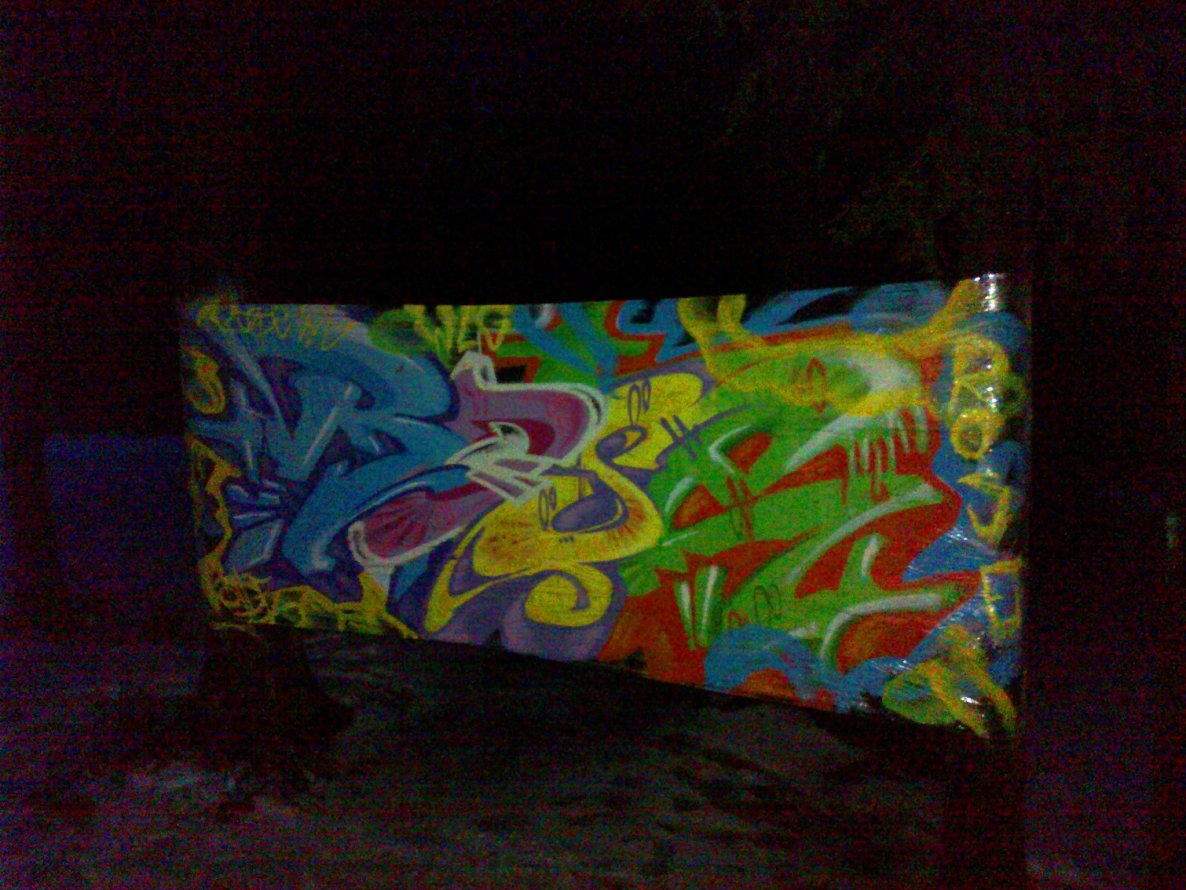 Graffiti Wall - Photo by RosErino