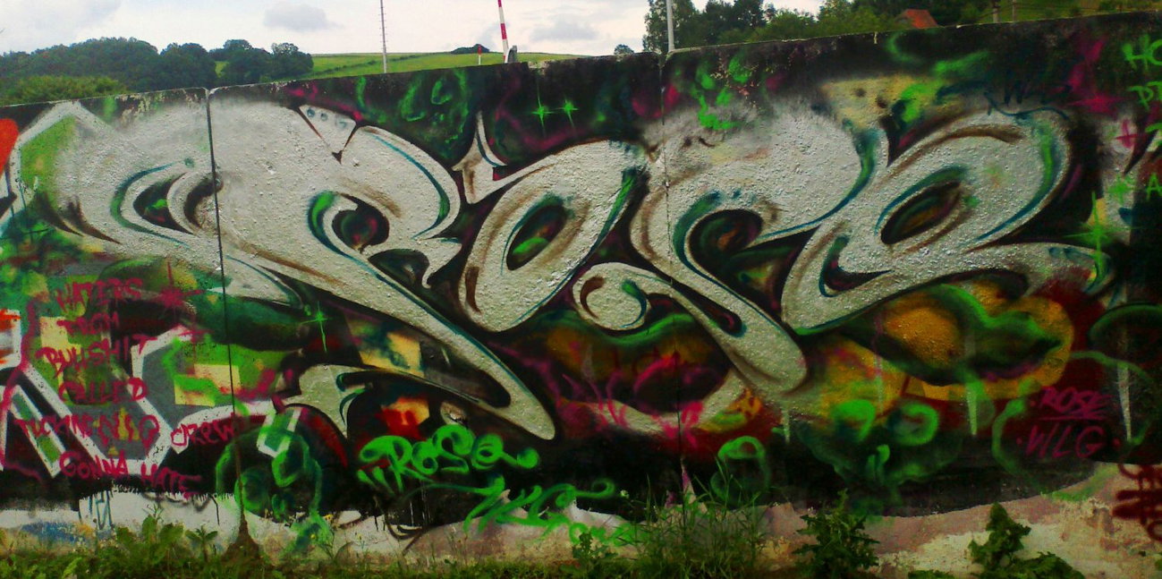 Graffiti Wall - Photo by RosErino