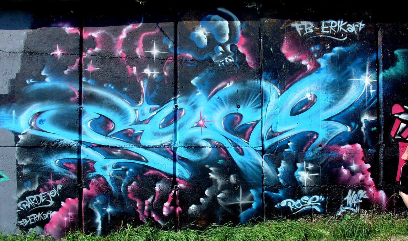 Graffiti Wall - Photo by RosErino