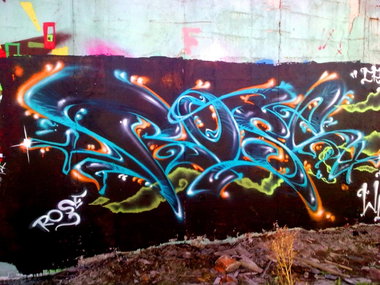 Graffiti Wall - Photo by RosErino