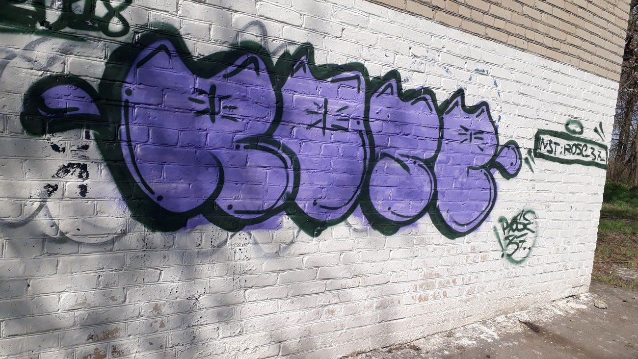 Graffiti Wall - Photo by Rose37 - _rose_37_ (2018)