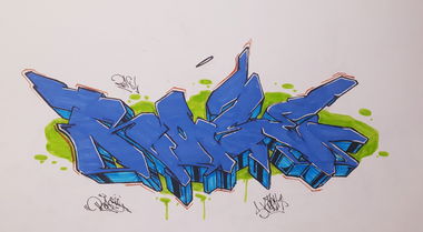 Graffiti Sketch - Photo by Rose37 - Sketh, Rose37, Graffiti (2018)