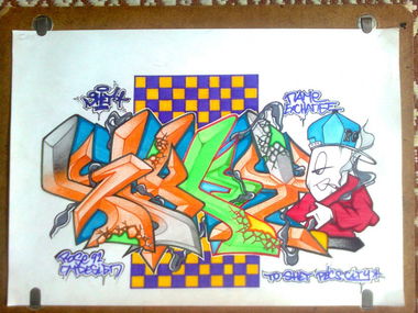 Graffiti Sketch - Photo by Rose92CMDesign (2013)