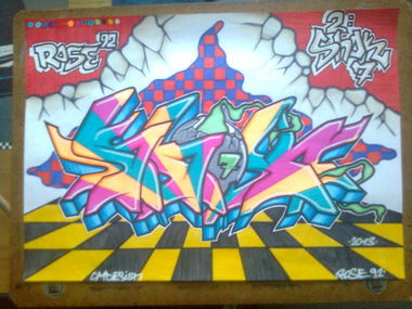 Graffiti Sketch - Photo by Rose92CMDesign