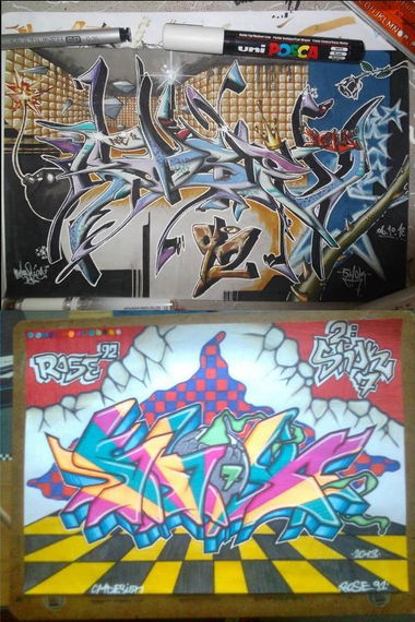 Graffiti Sketch - Photo by Rose92CMDesign