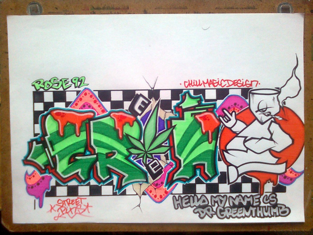 Graffiti Sketch - Photo by Rose92CMDesign