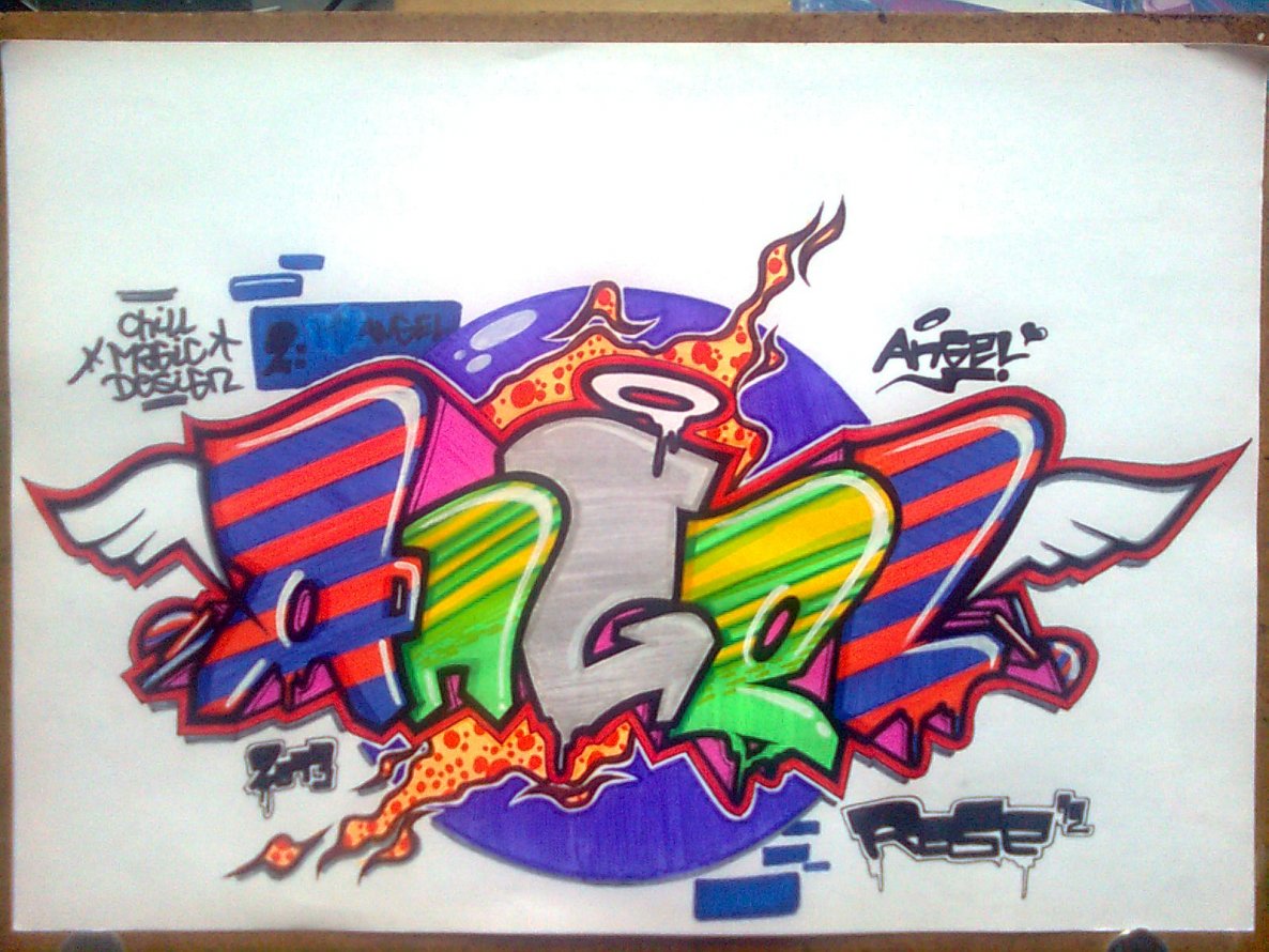 Graffiti Sketch - Photo by Rose92CMDesign