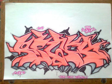 Graffiti Sketch - Photo by Rose92CMDesign