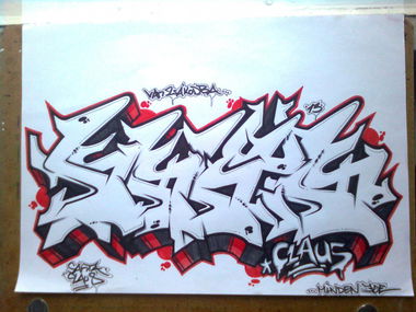 Graffiti Sketch - Photo by Rose92CMDesign (2013)