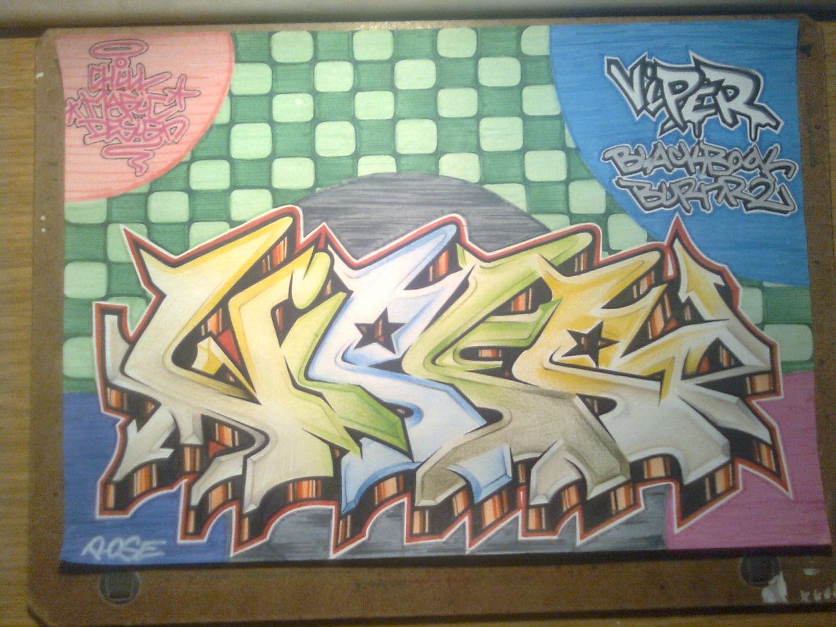 Graffiti Sketch - Photo by Rose92CMDesign (2013)