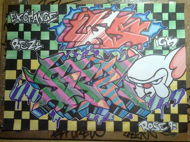 Graffiti Sketch - Photo by Rose92CMDesign