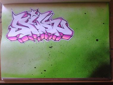 Graffiti Sketch - Photo by Rose92CMDesign