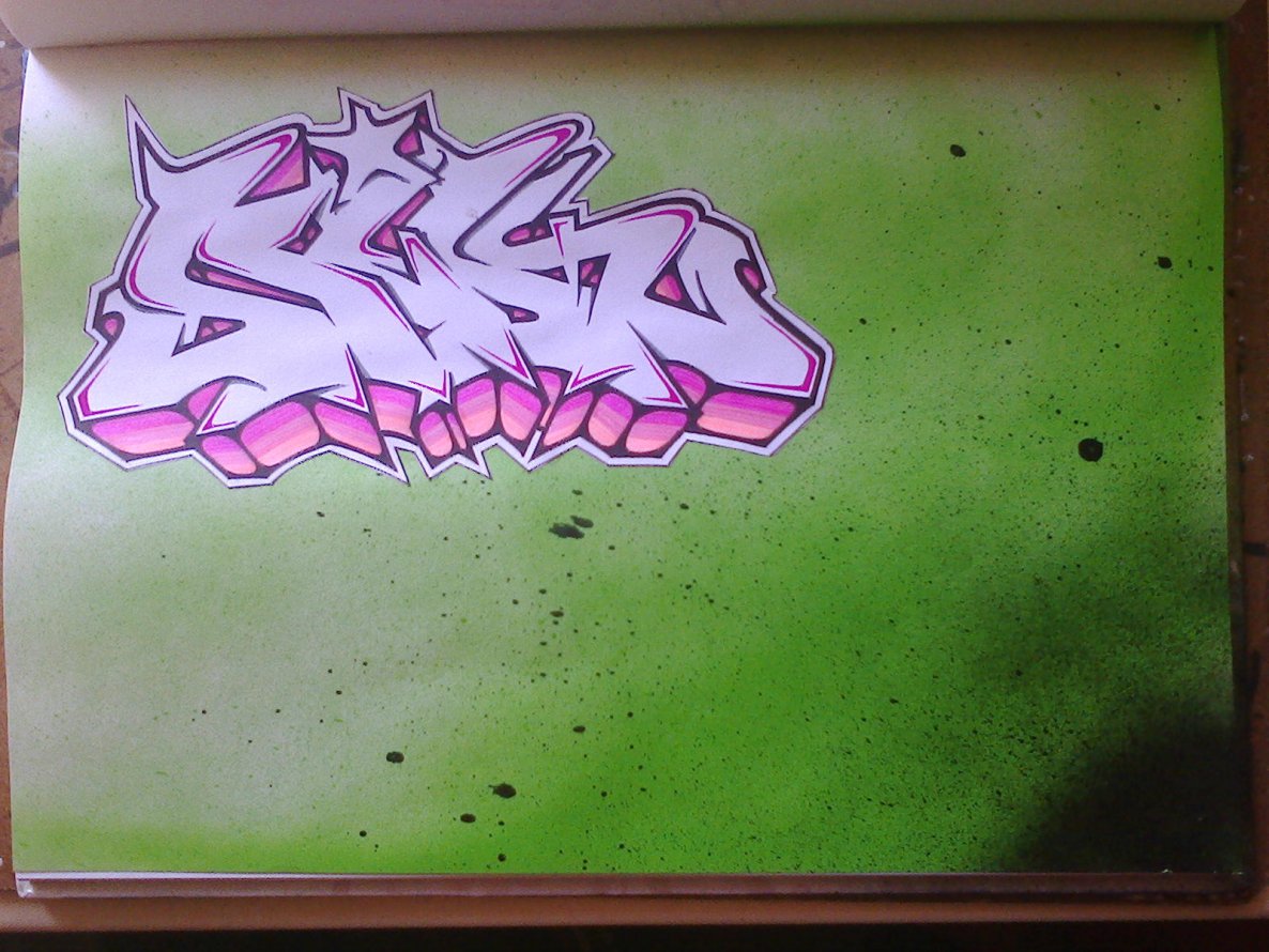 Graffiti Sketch - Photo by Rose92CMDesign