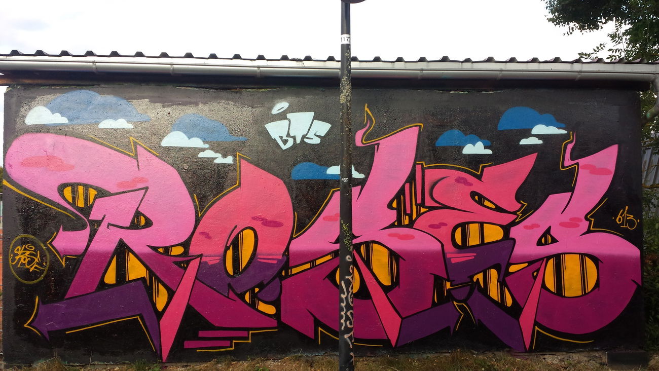 Graffiti Wall in Rottweil - Photo by RoseRBTS - Rose, BTS