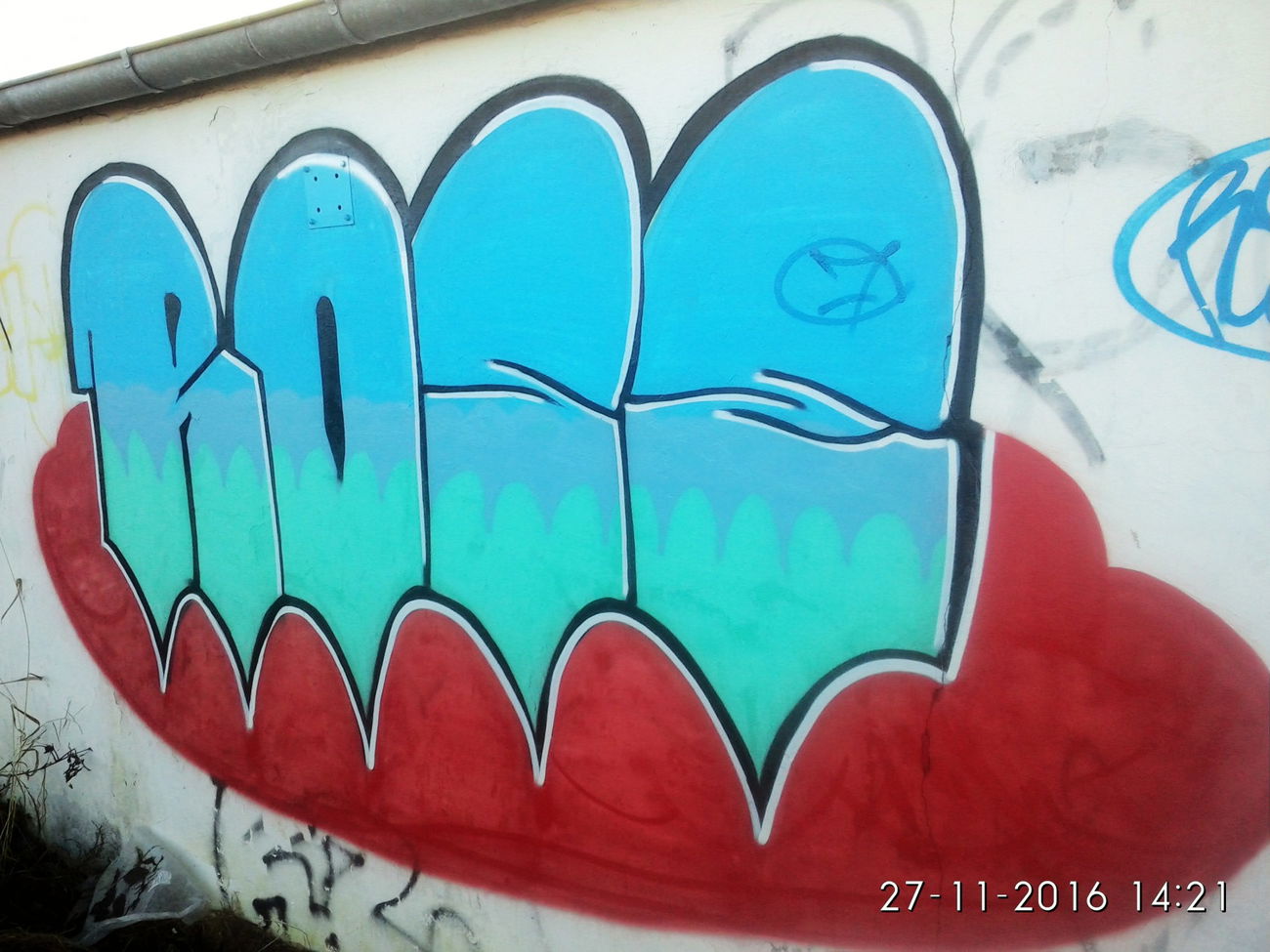 Graffiti Wall in Gorzów wielkopolski  - Photo by Roseone