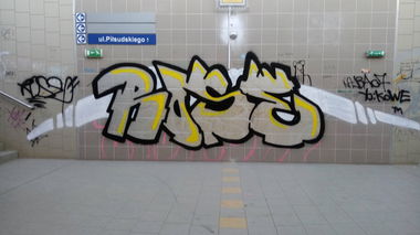 Graffiti Bombing - Photo by Roseone