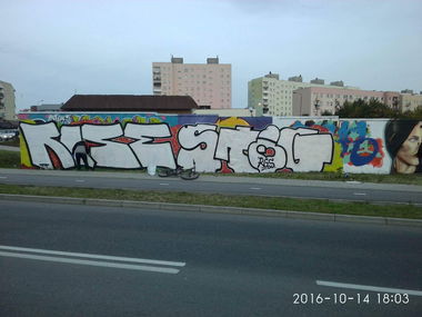 Graffiti Wall - Photo by Roseone (2016)