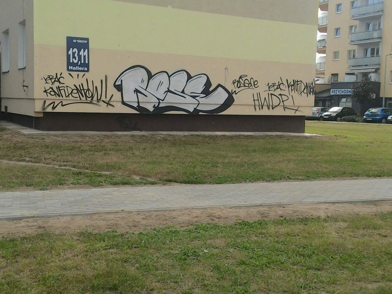 Graffiti Bombing in Gorzów wielkopolski  - Photo by Roseone (2016)