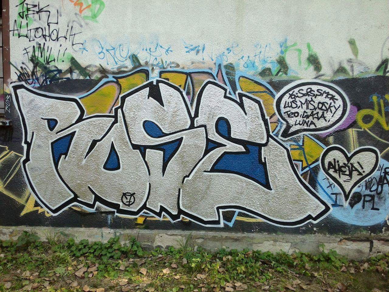 Graffiti Wall - Photo by Roseone (2016)
