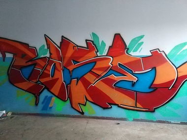 Graffiti Wall - Photo by Roseone (2017)