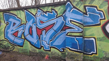 Graffiti Wall - Photo by Roseone (2017)