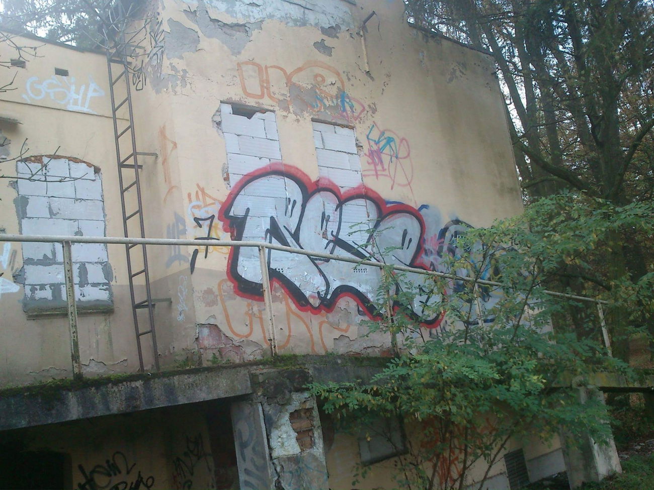 Graffiti Bombing in Gorzów wielkopolski - Photo by Roseone