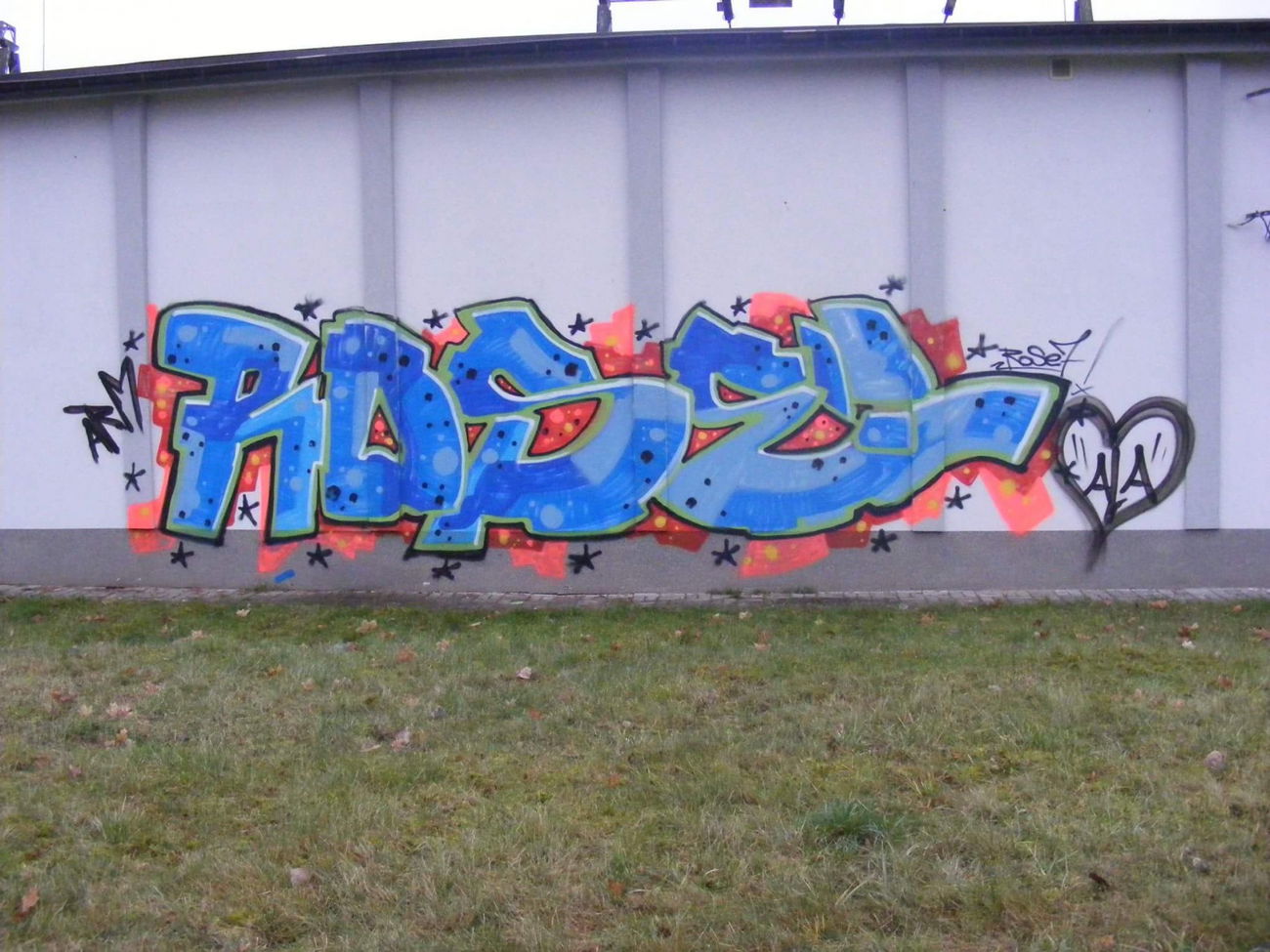 Graffiti Bombing in Gorzów wielkopolski - Photo by Roseone (2016)