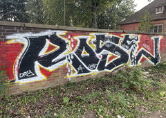 Graffiti Bombing in Gorzow - Photo by Roseumour (2024)
