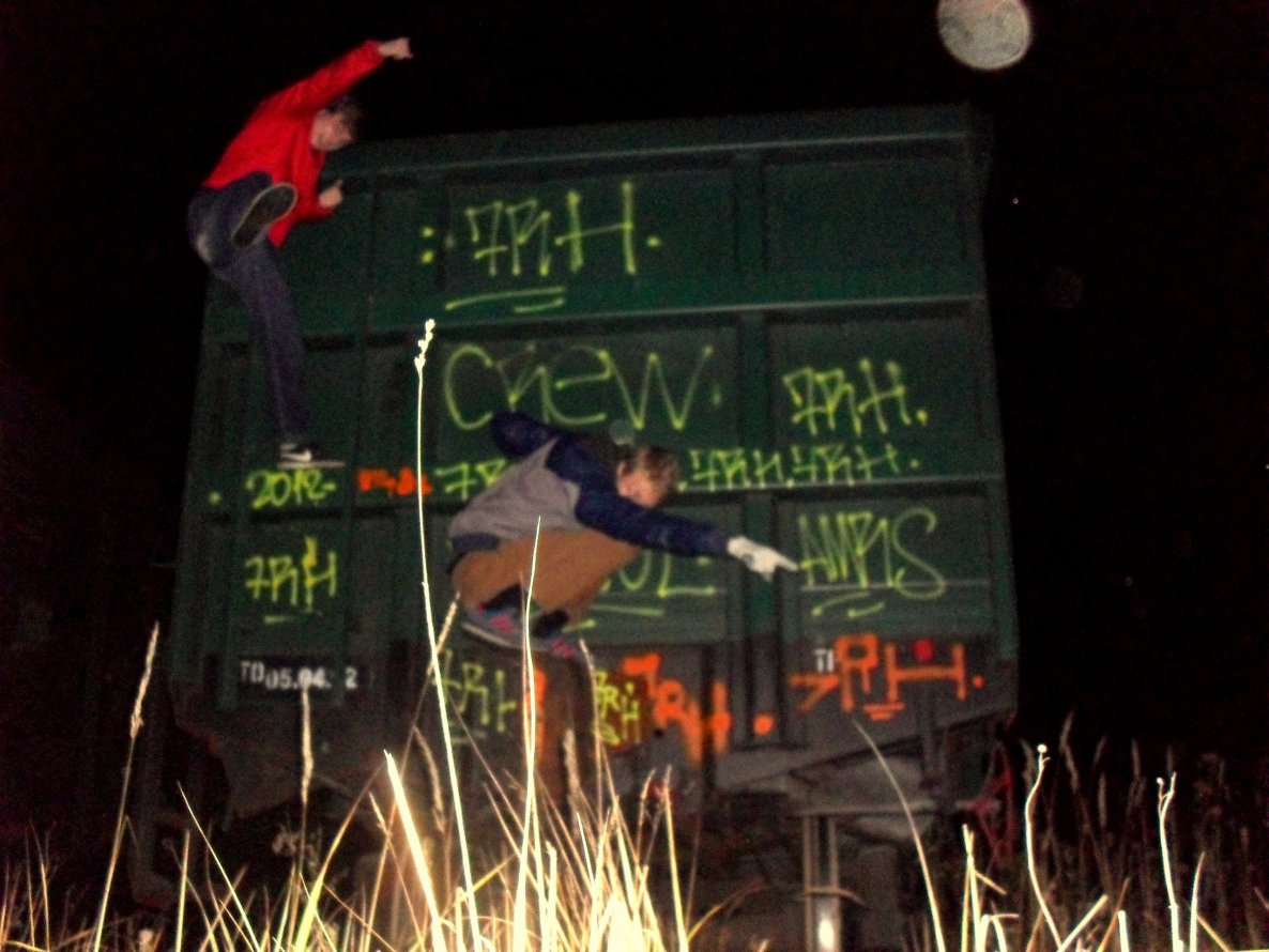 Graffiti Train - Photo by Rost_Amr - 7rh. (2012)